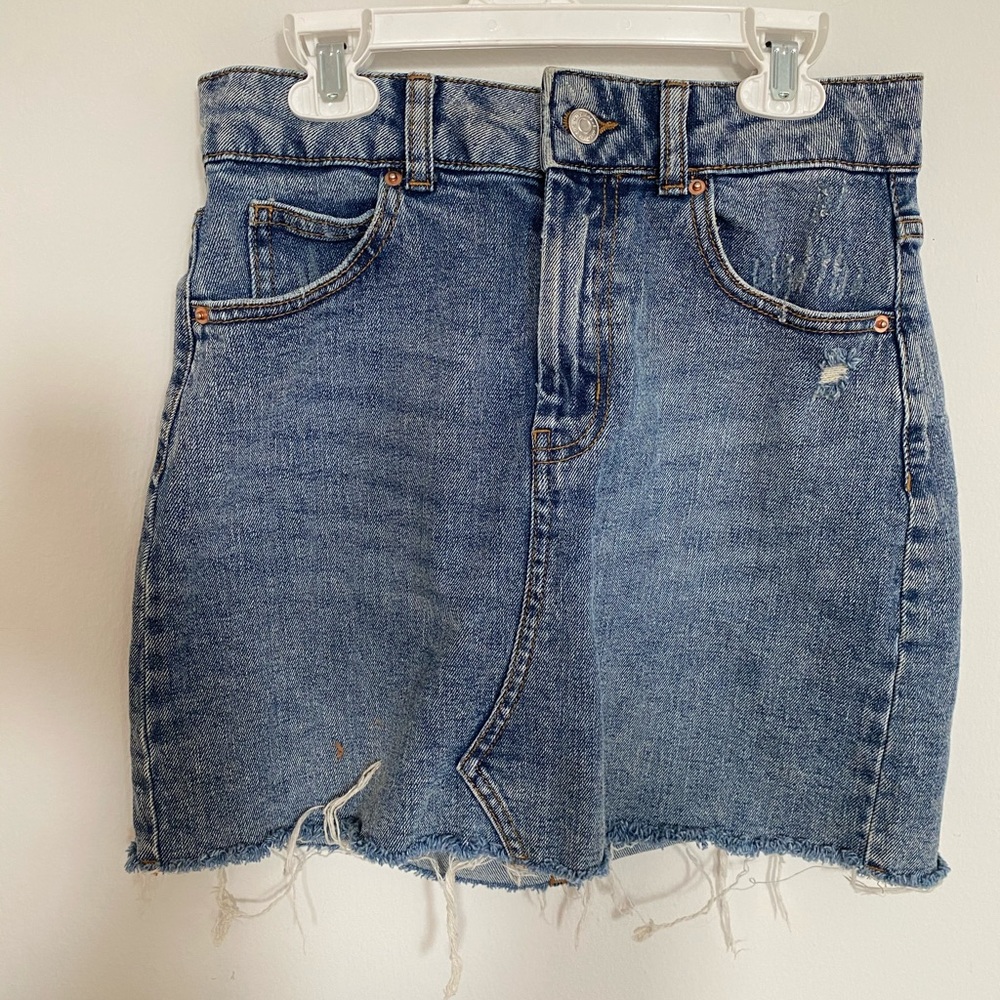 jean skirt